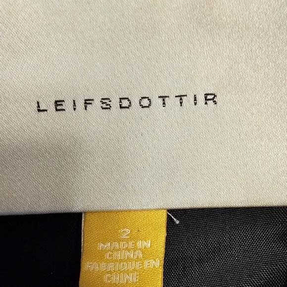 Anthro Leifsdottir Lingonberry Black Floral Lace Dress Size 2 - Picture 12 of 14